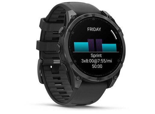 GARMIN Fenix 8 AMOLED pametni sat, 47 mm, Slate Gray, Black remen