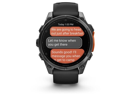 GARMIN Fenix 8 AMOLED pametni sat, 47 mm, Slate Gray, Black remen