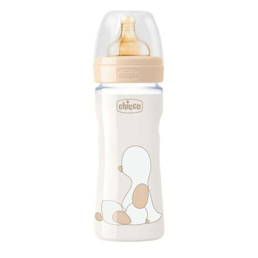 Chicco Plastična bočica 250 ml,kau.duda, neutral