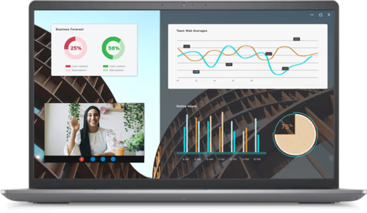 Laptop Dell Vostro 3530, 15.6" FHD IPS, Intel Core i5-1334U, 8GB RAM, 512GB SSD, Intel Iris Xe Graphcis, Windows 11 Pro