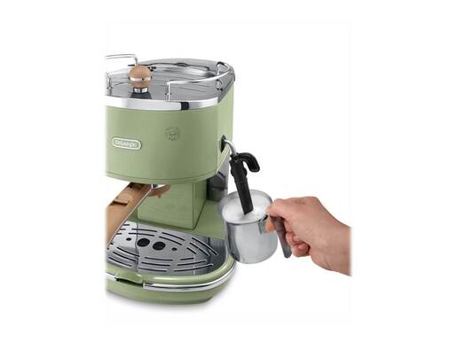 DeLonghi aparat za espresso kafu ECOV311.GR Icona Vintage zeleni, ručni