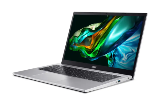 Acer laptop Aspire 3 NX.K6SEX.01C, 15,6 FHD IPS, Intel Core i5-1235U, 16GB RAM, 512GB PCIe NVMe SSD, Intel Iris Xe Graphics, FreeDOS