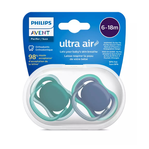 PHILIPS AVENT duda varalica ultra air boy x2 6-18m (2 kom) SCF085/31