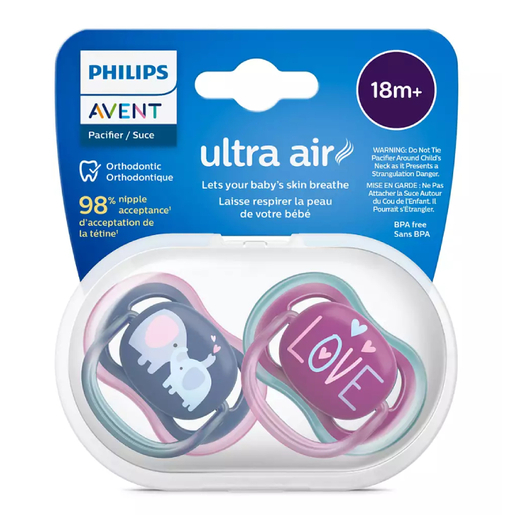PHILIPS AVENT duda varalica air girl 18m+ (2 kom) SCF349/22