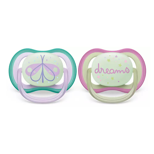 PHILIPS AVENT duda varalica air night girl 0-6m (2 kom) SCF376/19