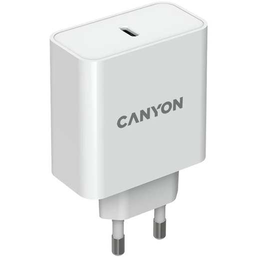 CANYON 65 W brzi punjač CND-CHA65W01 H-65, bijeli (kabal nije uključen)