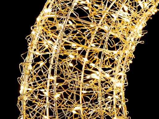 Koopman vijenac 70cm LED 1200, topla bijela