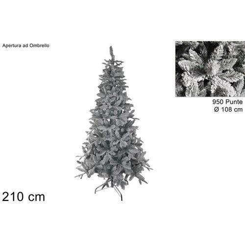 Due Esse novogodišnji bor 210 cm - PUNTE LIVIATA INNEVATO CM003277C
