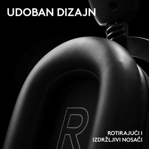 LOGITECH slušalice G PRO X2 LIGHTSPEED gaming bežične sa Blue Mic mikrofonom crne