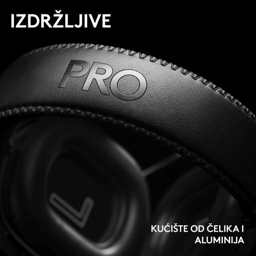 LOGITECH slušalice G PRO X2 LIGHTSPEED gaming bežične sa Blue Mic mikrofonom crne