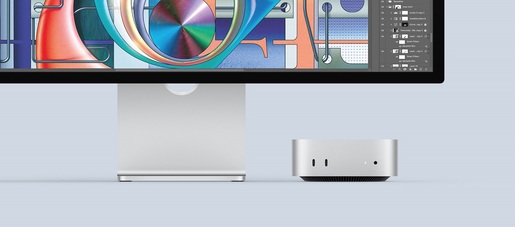 Apple Mac mini, mcyt4rc/a, M4 chip with 10‑core CPU and 10‑core GPU, 24GB RAM, 512GB SSD, Silver, računar