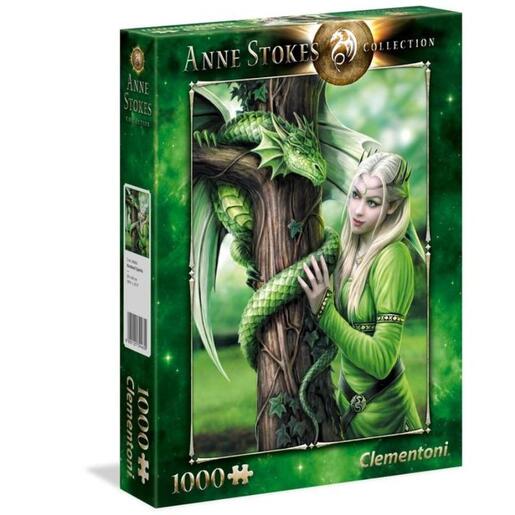 Clementoni puzzle 1000 ANNE STOKES - KINDRED SPIRITS CL39463