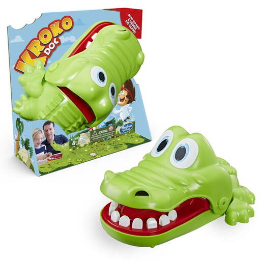HASBRO GAMING Crocodile dentist zabavna igra E4898