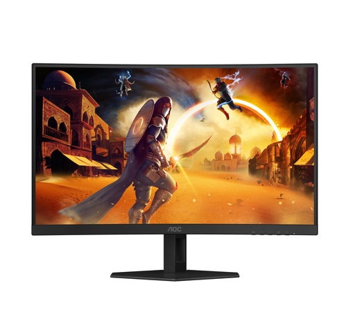 AOC Monitor C27G4ZXE gaming zakrivljeni, 27, FullHD, VA, , 300 cd/m2, Adaptive Sync, HDR 10, HDMI, DP, 280Hz, 0.3ms