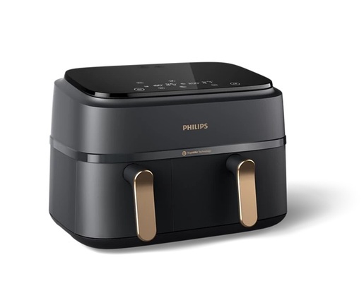 PHILIPS friteza NA352/00 Dual Basket 2750 W, 9 L