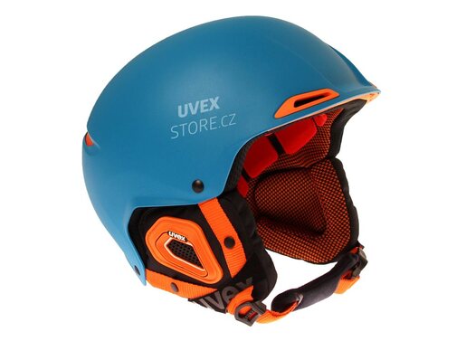 UVEX Ski kaciga JAKK+ petrol-orange mat