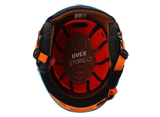 UVEX Ski kaciga JAKK+ petrol-orange mat