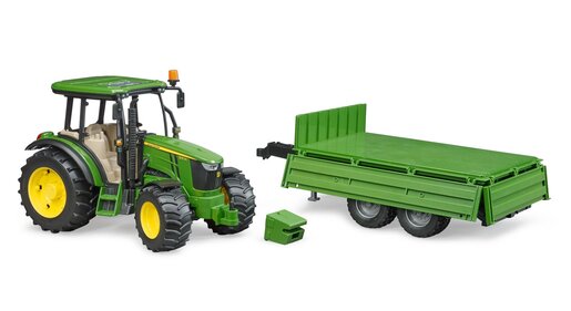 Bruder John Deere traktor s prikolicom 2108