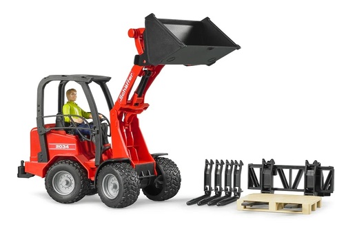 Bruder Schaffer Compact utovarivač sa dodacima 2191