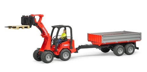 Bruder Schaffer Compact utovarivač sa dodacima 2191