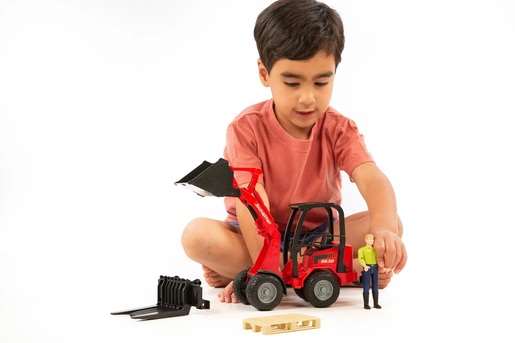 Bruder Schaffer Compact utovarivač sa dodacima 2191