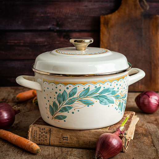 Metalac duboka šerpa sa poklopcem GREEN LINE 20cm/3,5lit