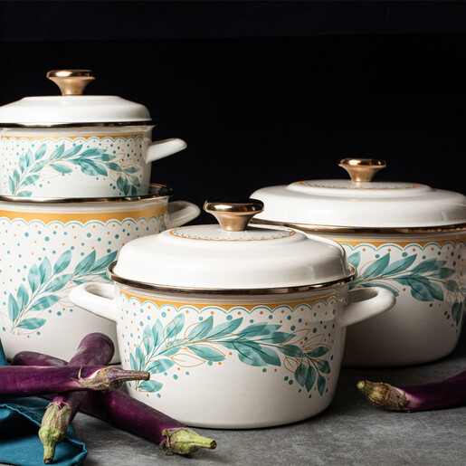 Metalac lonac sa poklopcem GREEN LINE 20cm/5,1lit