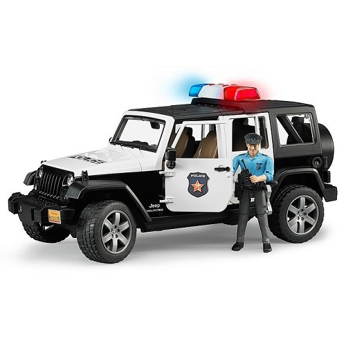 Bruder Jeep Wrangler s policajcem 2526