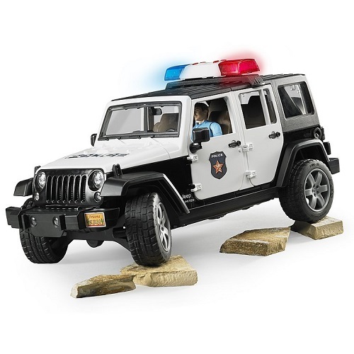 Bruder Jeep Wrangler s policajcem 2526