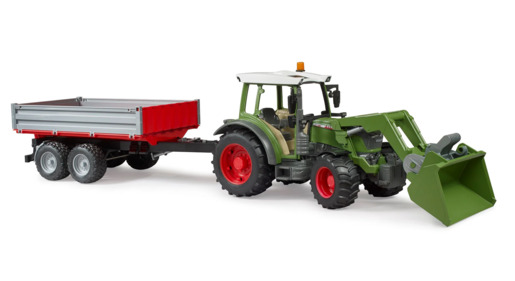 Bruder Fendt Vario 211 s utovarivačem i prikolicom 2182