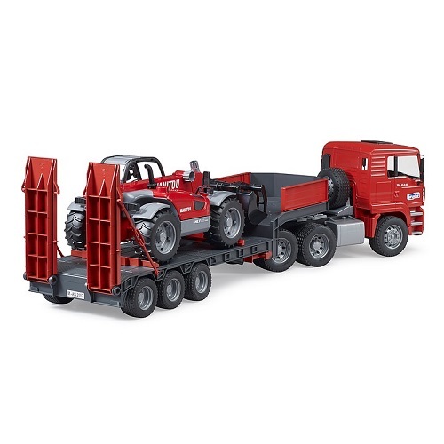 Bruder MAN TGA kamion s prikolicom i utovarivačem MLT 633 2774