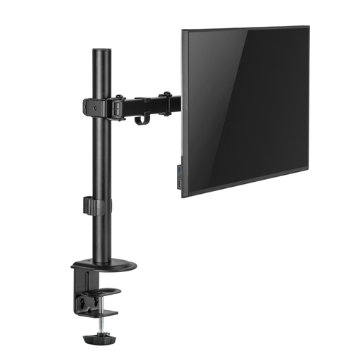 LC-Power Nosač za monitore do 32", Single nosač, VESA 75x75 / 100x100, tilt, height