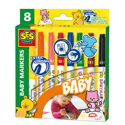 Ses Moji Prvi Markeri 8 Boja 00299