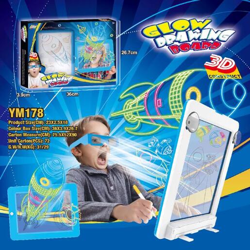 Ploča Za Crtanje 3D Sketchpa YM177 D