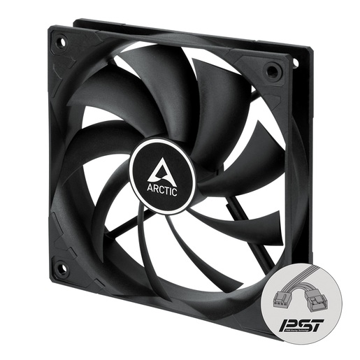 Arctic Fan F12 PWM PST (Black)120 mm PWM Case Fan