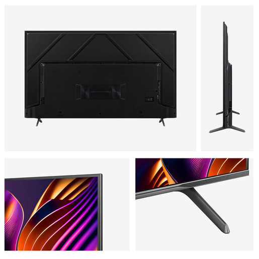 Hisense QLED televizor 75E7NQ PRO, 4K Ultra HD, Smart TV, VIDAA U7.6, Dolby Vision IQ™ HDR, Game Mode Pro 144 Hz VRR, Tamno Sivi   **MODEL 2024**