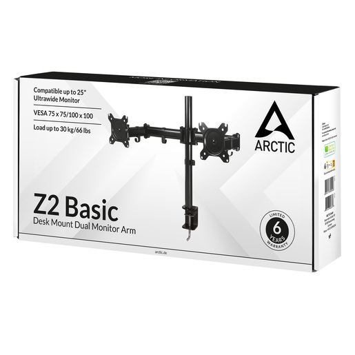 Arctic Z2 Basic dual nosač za monitore