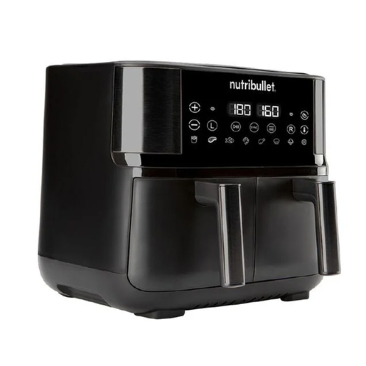 Nutribullet friteza CB NBA081B na vrući zrak 2850 W, kapacitet 2x 4 L