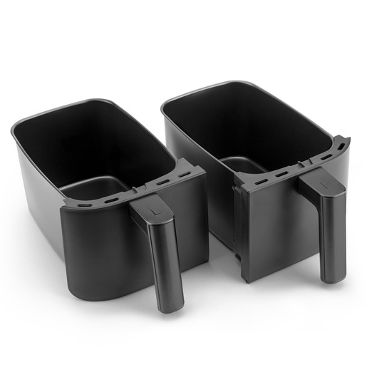 Nutribullet friteza CB NBA081B na vrući zrak 2850 W, kapacitet 2x 4 L