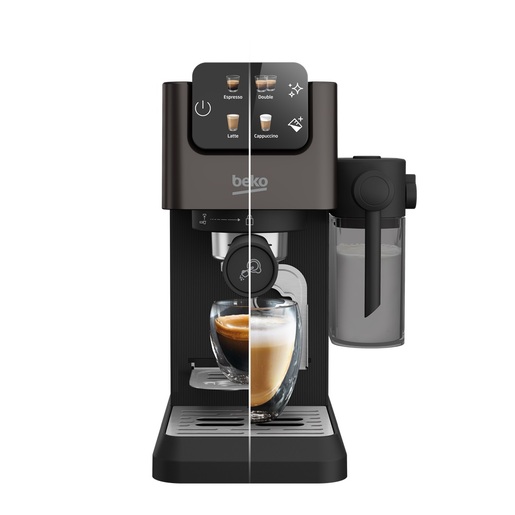BEKO aparat za espresso kafu CEP 5464 DX; KAPSULE ILI ESPRESSO BIRATE VI !!!  1628 W, 1100 mL, 20 bar