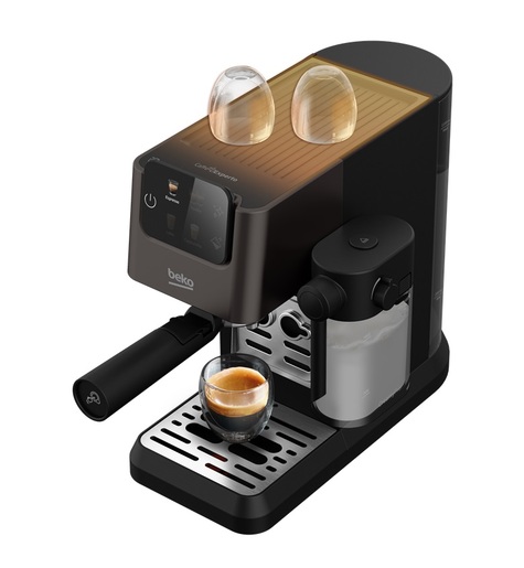 BEKO aparat za espresso kafu CEP 5464 DX; KAPSULE ILI ESPRESSO BIRATE VI !!!  1628 W, 1100 mL, 20 bar