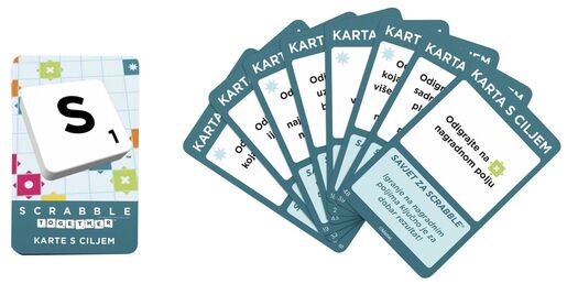 Mattel društvena igra, Scrabble original 2u1 set