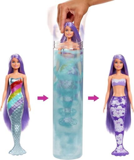Barbie lutka color reveal - morska sirena