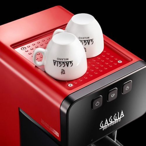 GAGGIA aparat za espresso kafu EG2111/03 ESPRESSO STYLE ručni, 1900 W, crno-crveni