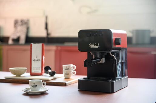 GAGGIA aparat za espresso kafu EG2111/03 ESPRESSO STYLE ručni, 1900 W, crno-crveni