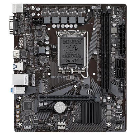 Gigabyte matična ploča H610M H V2 G10,LGA 1700; 2xDDR5 up to 96GB 1xM.2; 4x SATA, HDMI, 1xPS2; 6xUSB