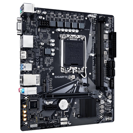 Gigabyte matična ploča H610M S2H DDR5;LGA 1700; 2xDDR5; M.2; 2xSATA8xUSB; HDMI, DP, DVI, VGA