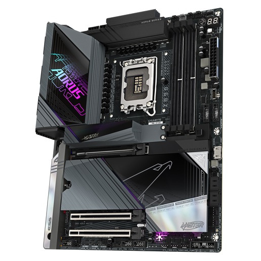Gigabyte matična ploča Z890 AORUS MASTER LGA 1851; 4xDDR5;5xM.2; 4xSATA;12xUSB; DP; ATX;HDMI, RAID, THUNDERBOLT