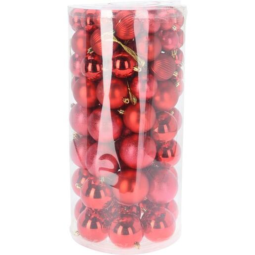 Koopman kuglice za bor set 100/1 crvene