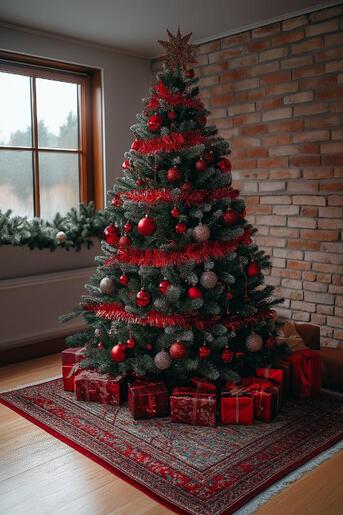 Koopman kuglice za bor set 100/1 crvene